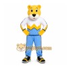 Yellow Bear Mascot Costume for Sports Events Yellow Bear Mascot Costume for Sports Events