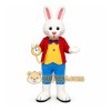 White Rabbit Mascot Costume for Holiday Events White Rabbit Mascot Costume for Holiday Events