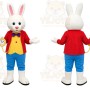 White Rabbit Mascot Costume for Holiday Events