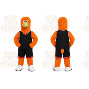 Orange Bird Mascot Costume for Sports Events