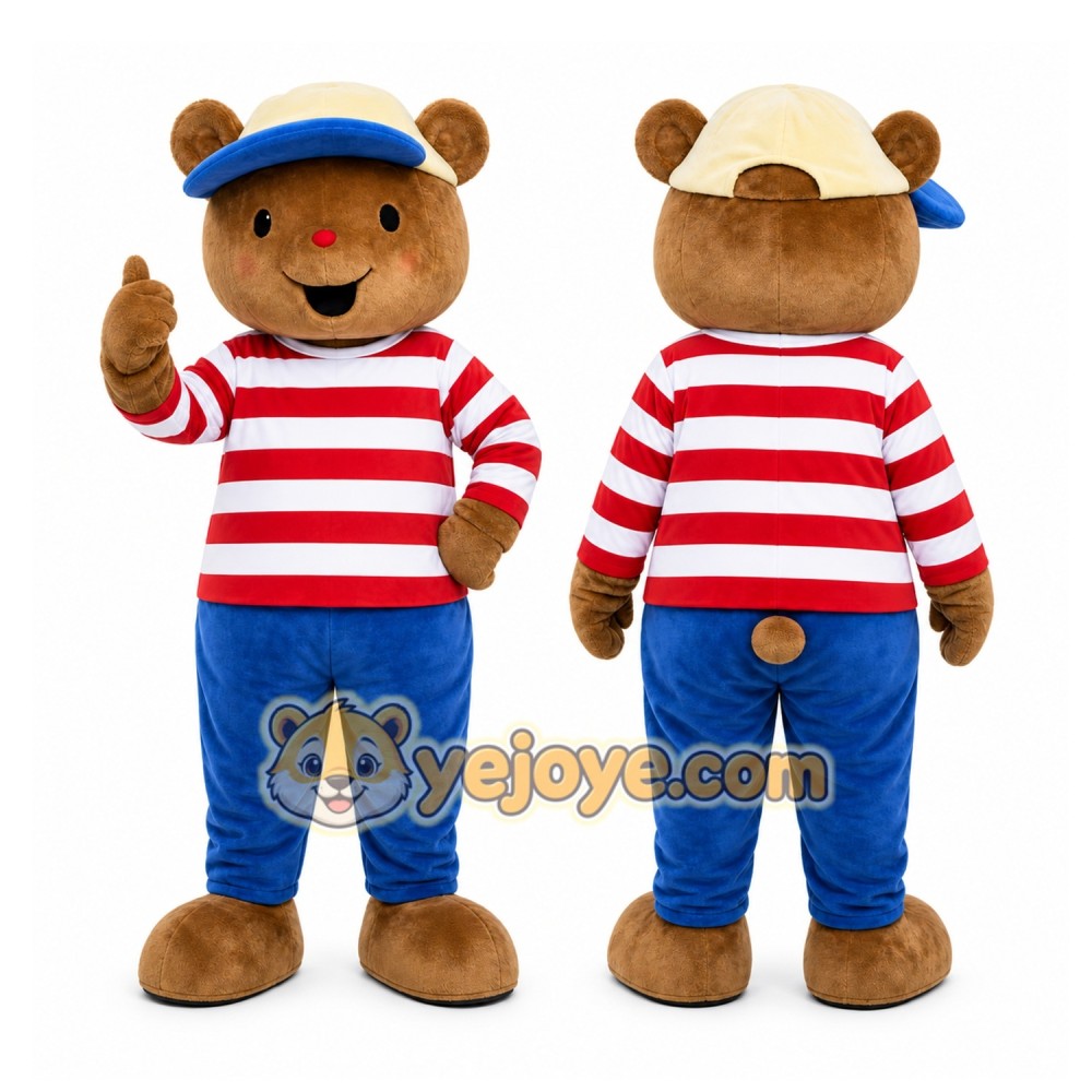 Brown Bear Mascot Costume for Children's Events Brown Bear Mascot Costume for Children's Events