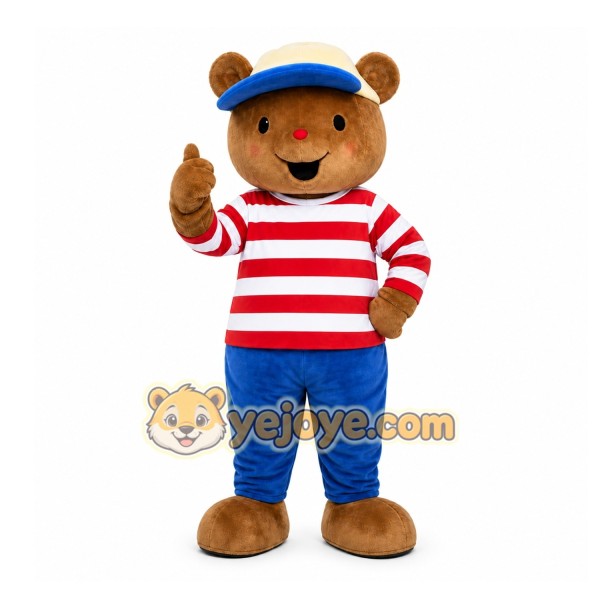 Brown Bear Mascot Costume for Children's Events