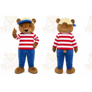 Brown Bear Mascot Costume for Children's Events