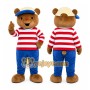 Brown Bear Mascot Costume for Children's Events
