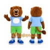 Brown Lion Mascot Costume for Children's Events Brown Lion Mascot Costume for Children's Events