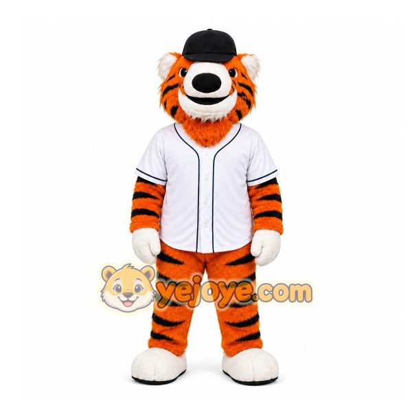 Orange Tiger Mascot Costume for Sports Events Orange Tiger Mascot Costume for Sports Events
