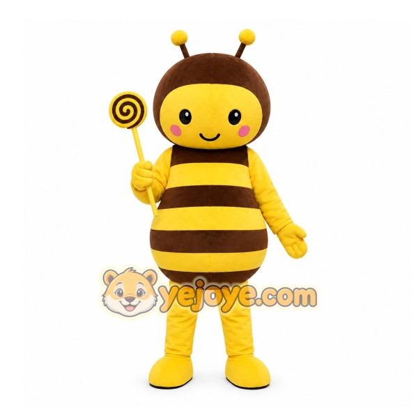 Yellow Bee Mascot Costume for Events and Promotions Yellow Bee Mascot Costume for Events and Promotions