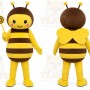 Yellow Bee Mascot Costume for Events and Promotions