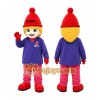 Purple Child Mascot Costume for Events and Promotions Purple Child Mascot Costume for Events and Promotions