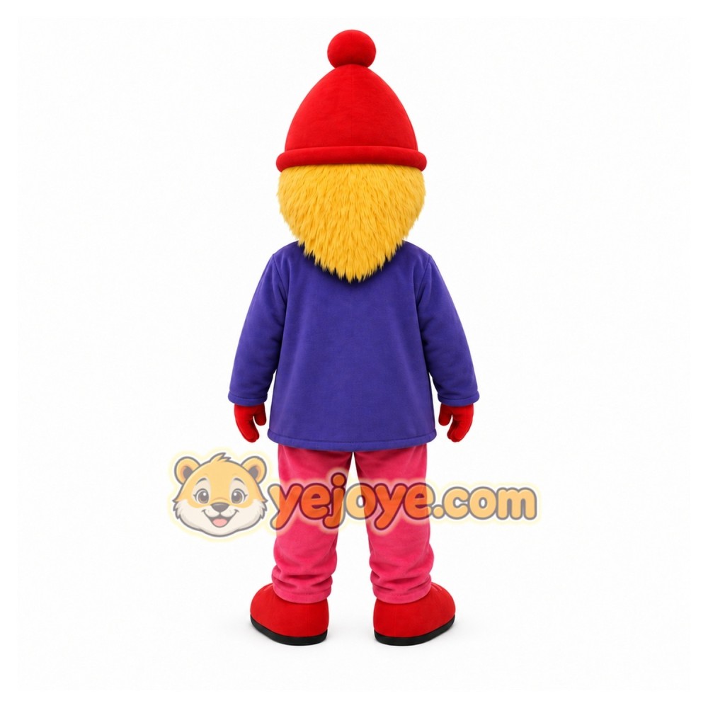 Purple Child Mascot Costume for Events and Promotions Purple Child Mascot Costume for Events and Promotions