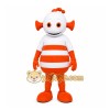 White Alien Mascot Costume for Children's Events White Alien Mascot Costume for Children's Events