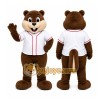Brown Chipmunk Mascot Costume for Sports Events Brown Chipmunk Mascot Costume for Sports Events