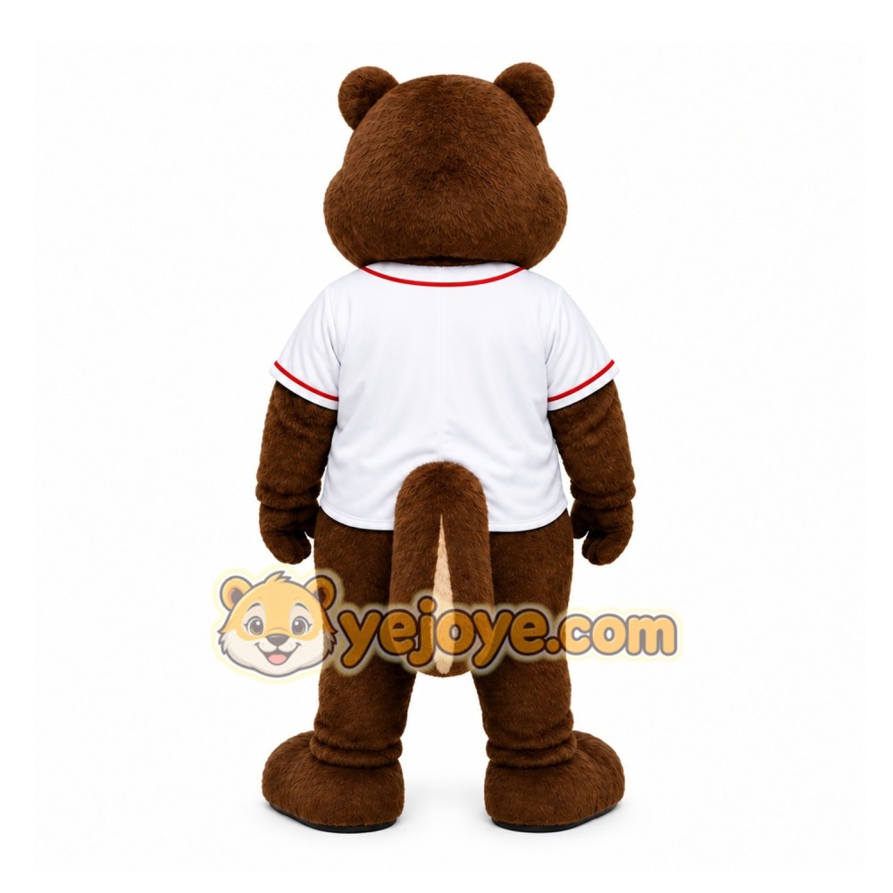 Brown Chipmunk Mascot Costume for Sports Events Brown Chipmunk Mascot Costume for Sports Events