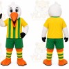 White Bird Mascot Costume for Sports Events