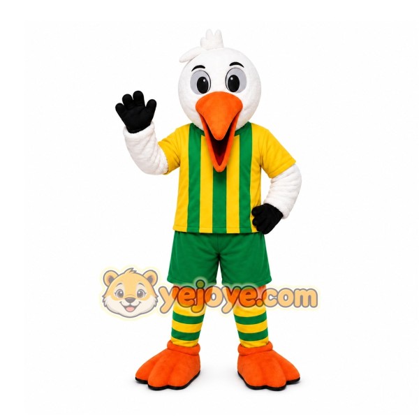 White Bird Mascot Costume for Sports Events White Bird Mascot Costume for Sports Events