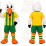 White Bird Mascot Costume for Sports Events