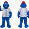 Blue Monster Mascot Costume for Sports Events