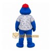 Blue Monster Mascot Costume for Sports Events Blue Monster Mascot Costume for Sports Events