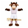 Brown Bull Mascot Costume for Sports Events Brown Bull Mascot Costume for Sports Events