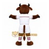 Brown Bull Mascot Costume for Sports Events Brown Bull Mascot Costume for Sports Events