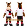 Brown Horse Mascot Costume for Sports Events
