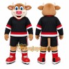 Brown Bull Mascot Costume for Sports Events Brown Bull Mascot Costume for Sports Events