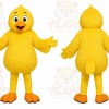Yellow Chick Mascot Costume for Children's Events