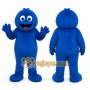 Blue Monster Mascot Costume for Children's Events