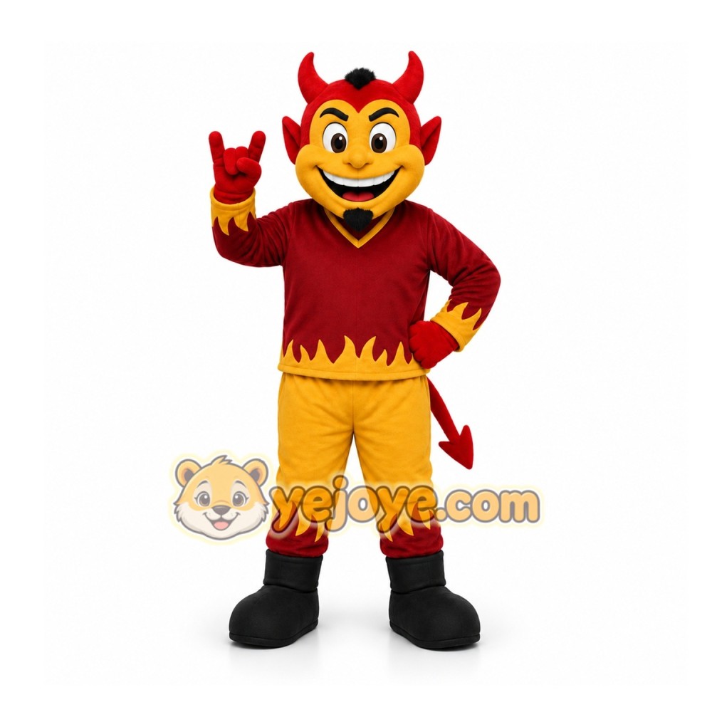 Red Devil Mascot Costume for Events and Promotions Red Devil Mascot Costume for Events and Promotions