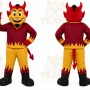 Red Devil Mascot Costume for Events and Promotions