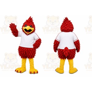 Red Bird Mascot Costume for Sports Events