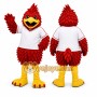Red Bird Mascot Costume for Sports Events