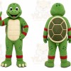 Green Turtle Mascot Costume for Children's Events