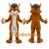 Brown Lynx Mascot Costume for Events and Promotions Brown Lynx Mascot Costume for Events and Promotions