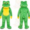 Green Frog Mascot Costume for Children's Events