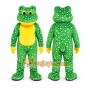 Green Frog Mascot Costume for Children's Events