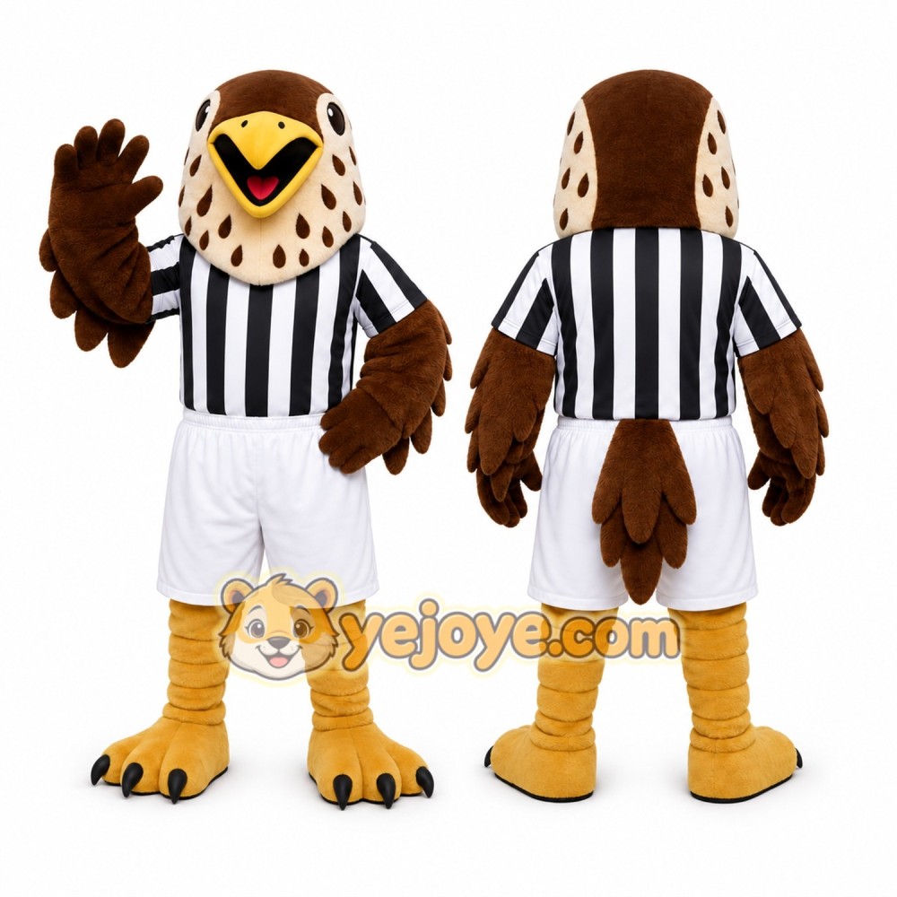 Brown Bird Mascot Costume for Sports Events Brown Bird Mascot Costume for Sports Events