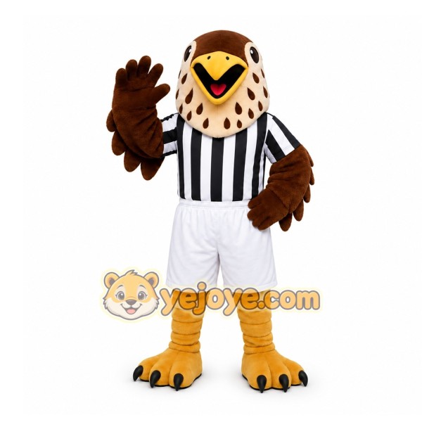 Brown Bird Mascot Costume for Sports Events