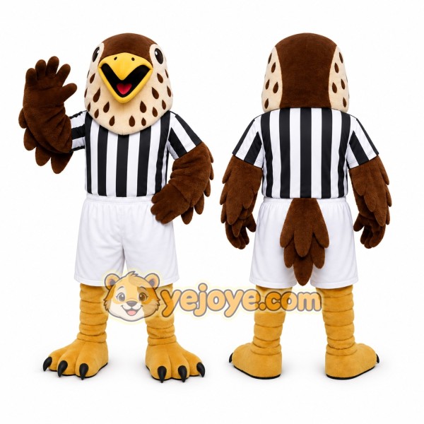 Brown Bird Mascot Costume for Sports Events