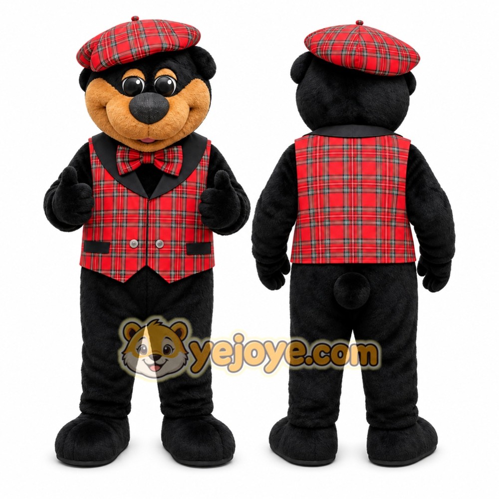 Black Bear Mascot Costume for Events and Promotions Black Bear Mascot Costume for Events and Promotions