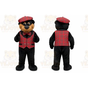 Black Bear Mascot Costume for Events and Promotions