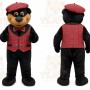 Black Bear Mascot Costume for Events and Promotions
