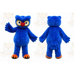 Blue Owl Mascot Costume for School Events