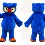 Blue Owl Mascot Costume for School Events