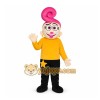 Yellow Fantasy Character Mascot Costume for Children's Events Yellow Fantasy Character Mascot Costume for Children's Events