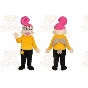 Yellow Fantasy Character Mascot Costume for Children's Events