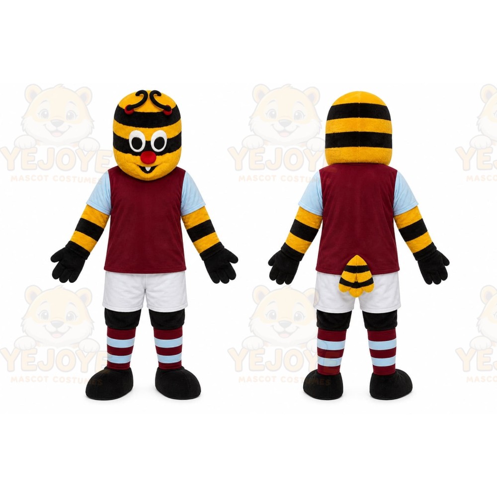 Yellow Bee Mascot Costume for School Events