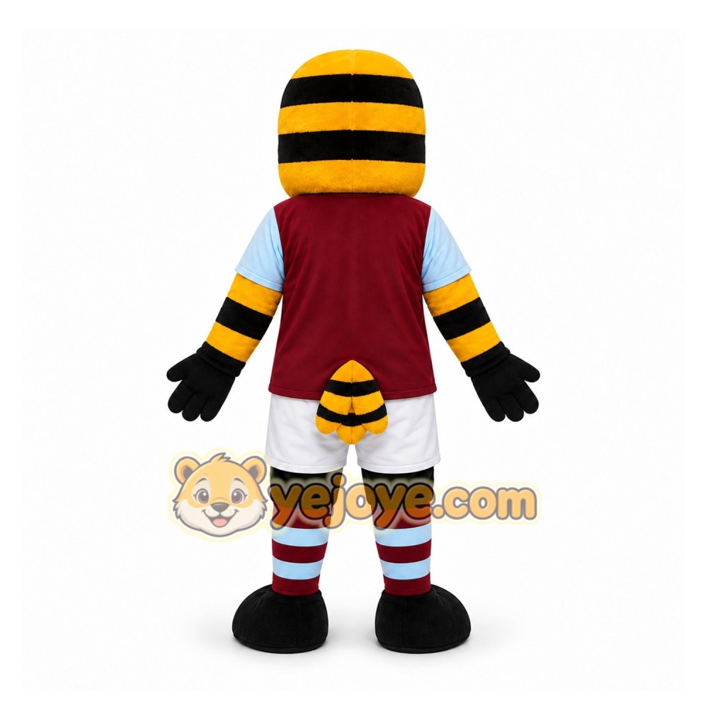 Yellow Bee Mascot Costume for School Events Yellow Bee Mascot Costume for School Events