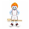Blue Flaming Basketball Player Mascot Costume for Sports Events Blue Flaming Basketball Player Mascot Costume for Sports Events