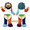 Multicolor Monster Mascot Costume for Children's Events Multicolor Monster Mascot Costume for Children's Events